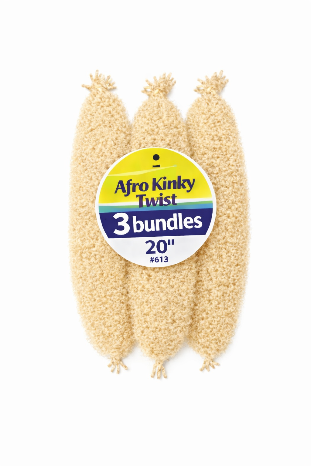 3X giro afro rizado 20”