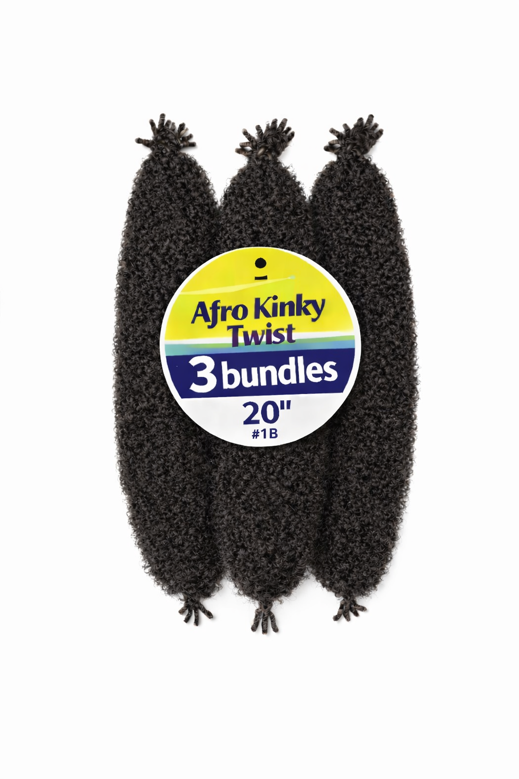 3X giro afro rizado 20”