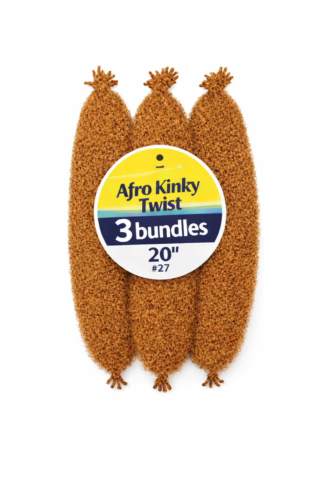 3X giro afro rizado 20”