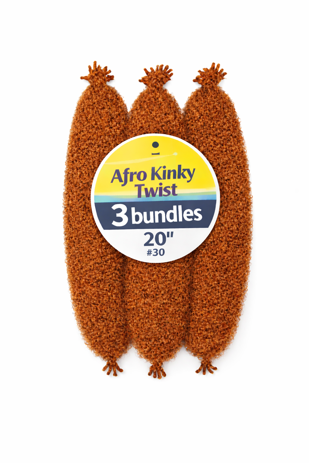 3X giro afro rizado 20”