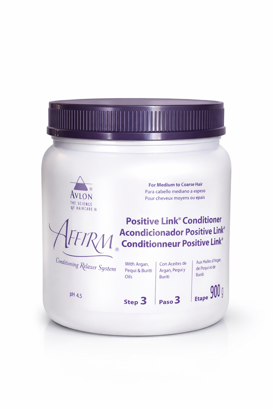 Affirm hair relaxer system positive link conditioner